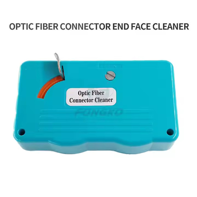 Caixa de ligação de fibra óptica 500x Caixa de limpeza de cassete Caixa de limpeza de fibra óptica