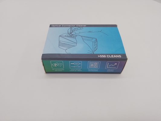 FC ST D4 MU LC MT DIN Limpeza de fibras ópticas Limpeza de fibras de acabamento de cara Caixa de limpeza Ferramentas de limpeza