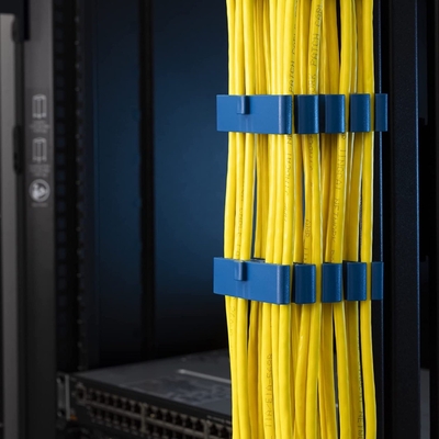Gerenciador de cabos de rede CAT5 CAT6 Combine de cabos de fibra óptica