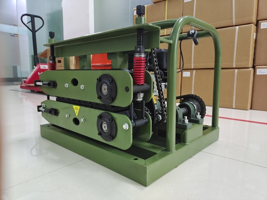 China Máquina de puxar e puxar cabo de fibra óptica Máquina de puxar cabo de fibra óptica