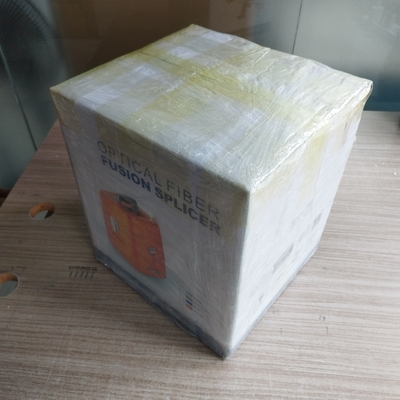 AI-9 6 Motos Splicer de fusão multilíngue Equipamento de fibra óptica Splicer de fusão automático Splicer de fusão de fibra óptica
