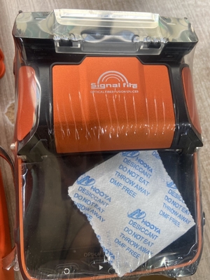 AI-9 6 Motos Splicer de fusão multilíngue Equipamento de fibra óptica Splicer de fusão automático Splicer de fusão de fibra óptica