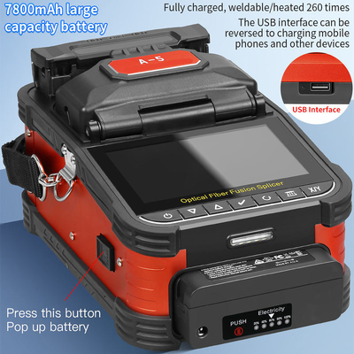 FONGKO Hot Products A-5 Optical Fiber Fusion Splicer Fiber Optic Splicing Machine