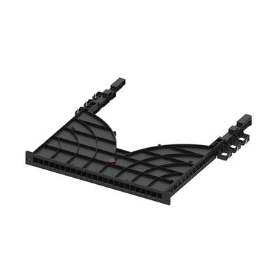 FONGKO Canal Tipo 19 polegadas 24 portas Data Center Cable Management Rack Cable Manager