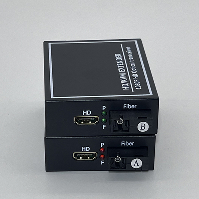FONGKO Extensor Óptico HD para MI Fibra Óptica Converter HD/KVM Extender 1080P HD Transceptor Óptico