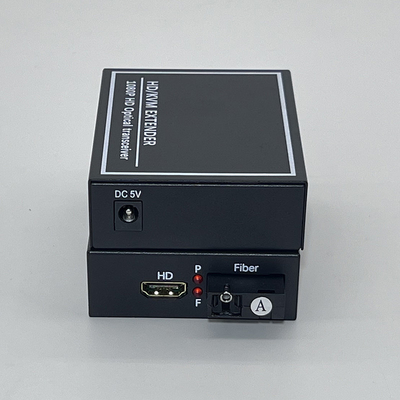 FONGKO Extensor Óptico HD para MI Fibra Óptica Converter HD/KVM Extender 1080P HD Transceptor Óptico