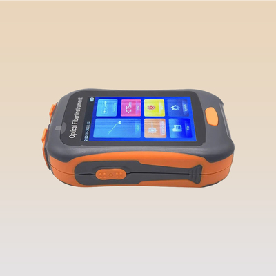 FONGKO Mini OTDR Fibra ativa 1550nm Fibra óptica refletômetro e VFL OLS OPM EventMap 20dB 60/80Km OTDR