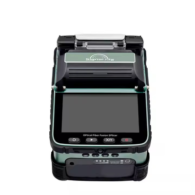 AI-6A + Fusão Splicer Electrode FTTH Fibra Óptica Soldadura Splicing Machine Fibra Óptica Splicing Machine