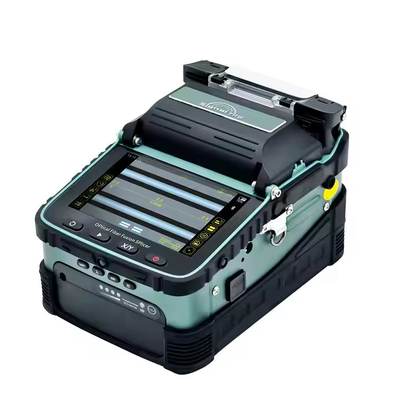 AI-6A + Fusão Splicer Electrode FTTH Fibra Óptica Soldadura Splicing Machine Fibra Óptica Splicing Machine