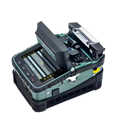 AI-6A + Fusão Splicer Electrode FTTH Fibra Óptica Soldadura Splicing Machine Fibra Óptica Splicing Machine