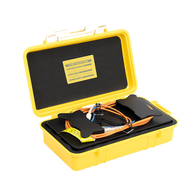 Linha de Extensão de Cabo de Fibra Óptica FONGKO SC/APC-SC/APC SM 150M 300M 500M 1KM 2KM Cordão de Extensão de Teste OTDR Caixa de Cabo de Lançamento OTDR