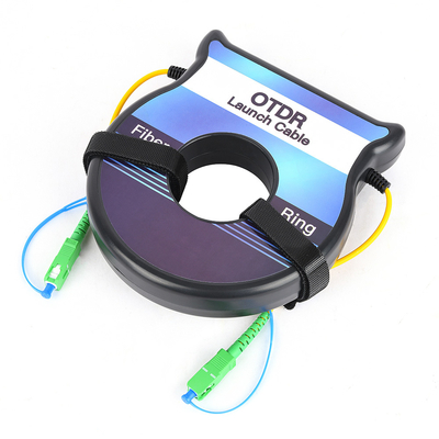 Cabo de Lançamento OTDR FONGKO 150M 300M 500M 1000M 1KM Extensão de Fibra Óptica SM MM Carretel de Cabo de Fibra Óptica OTDR Anel de Cabo de Lançamento