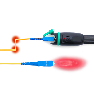 Localizador Visual de Falhas VFL FONGKO KFL-11P Teste Óptico de Fibra 10mw 10km Adequado para Conector LC