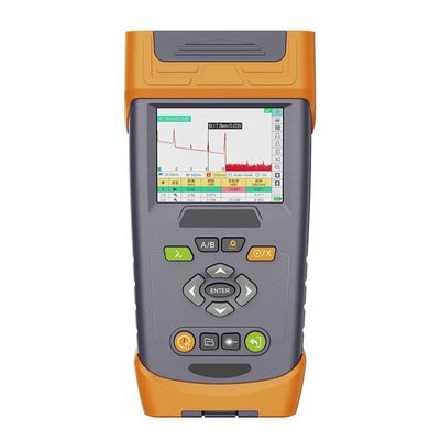 QX55-S 1310/1550 nm mini OTDR fibra host 32/30dB medidor de potência fonte de luz multifunção de fibra óptica tester