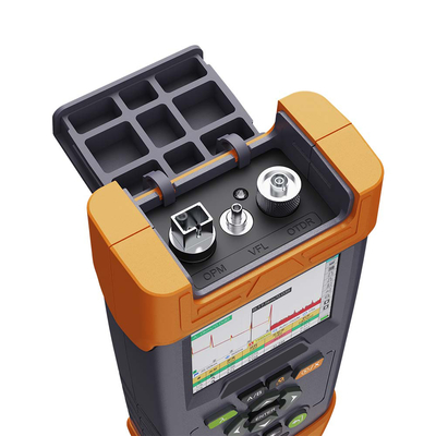 FONGKO Multifuncional QX55-S 1310/1550nm 32/30dB Mini VFL Medidor de Potência Fonte de Luz Testador de Fibra Óptica OTDR Fiber Master OTDR