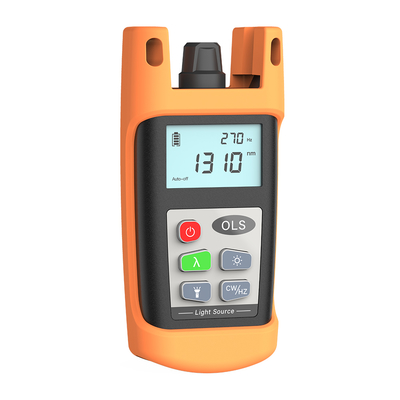 Medidor de potência óptica de alta precisão Medidor de alcance de medida Medidor de potência KLS-25 com medidor de potência de fibra óptica FTTH VFL OPM
