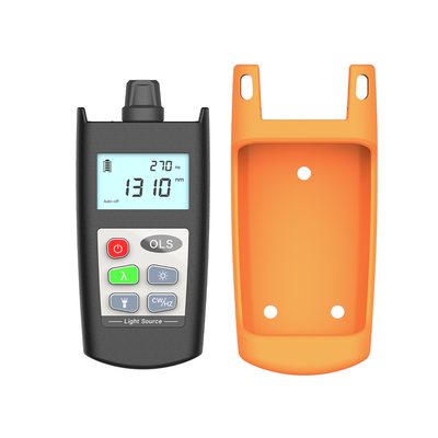 Medidor de potência óptica de alta precisão Medidor de alcance de medida Medidor de potência KLS-25 com medidor de potência de fibra óptica FTTH VFL OPM