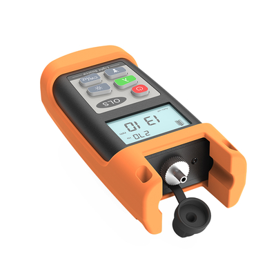 Medidor de potência óptica de alta precisão Medidor de alcance de medida Medidor de potência KLS-25 com medidor de potência de fibra óptica FTTH VFL OPM