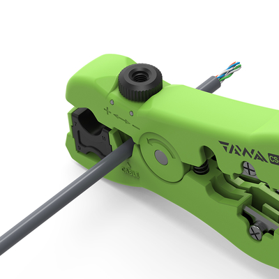 Alicate Desencapador Multifuncional FONGKO CS-07 Alicate Automático para Fios Cortador de Cabos Ferramentas de Decapagem de Fios Desencapador de Cabos