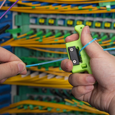 FONGKO MSAT5 Descascador de Cabo Central para Revestimento Solto Cortador de Cabo Longitudinal 1,9-3,0mm