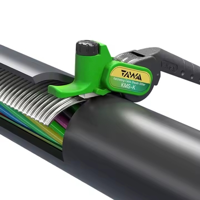 Acessórios para Máquina de Corte de Cabo com Catraca FTTH KMS-K, Máquina de Corte de Cabo Redondo, Cortador de Cabo