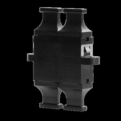 FONGKO Adaptador Duplex Negro Sem Flange DX Adaptadores MPO de Fibra Ótica