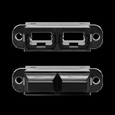 FONGKO Adaptador Duplex Negro Sem Flange DX Adaptadores MPO de Fibra Ótica