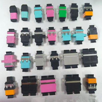 FONGKO DX Adaptadores MPO de Fibra Óptica de Flange Adaptador Duplex de Fibra Óptica sem Flange