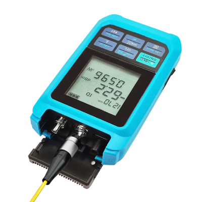 Mini Medidor de Potência de Fibra Óptica FONGKO 4-Funções Medidor de Potência Óptica com RJ45 Laser WIFI Rede Recarregável OPM
