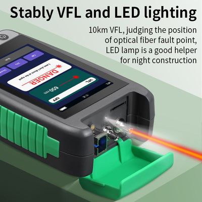 FONGKO Mini OTDR Tester 1310nm 1550nm 1610nm 1625nm 1650nm Portátil Óptico Time Domain Reflectometer Fibra Óptica Equipamento