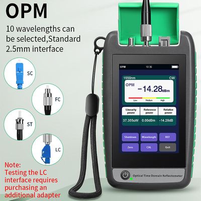 Mini OTDR Tester 1310nm 1550nm 1610nm 1625nm 1650nm Portátil Óptico Time Domain Reflectometer Fibra Óptica Equipamento