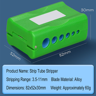 Decapador de Cabo de Fibra Óptica A-3511 3,5-11mm FTTH Drop Cable Optic Stripper Cortador de Cabo Longitudinal Decapador de Cabo