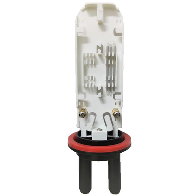 FONGKO 1 In 1 Out IP68 6 12 Núcleos Cúpula Fibra Óptica Splice fechamento Manhole Optical Splicing Joint Box