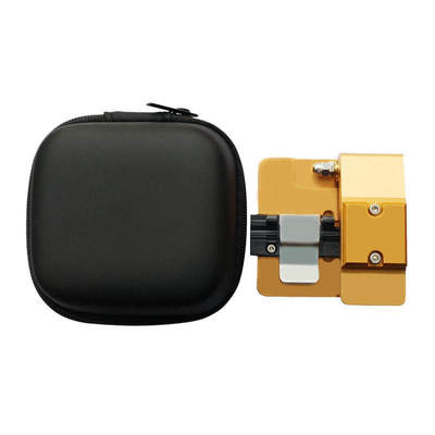 FONGKO S09 Splicer de fusão óptica Cleaver Ferramentas de faca de corte de fibra óptica