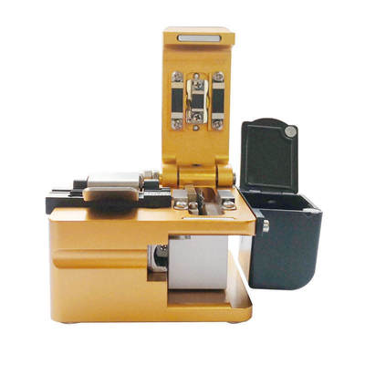 FONGKO S09 Splicer de fusão óptica Cleaver Ferramentas de faca de corte de fibra óptica
