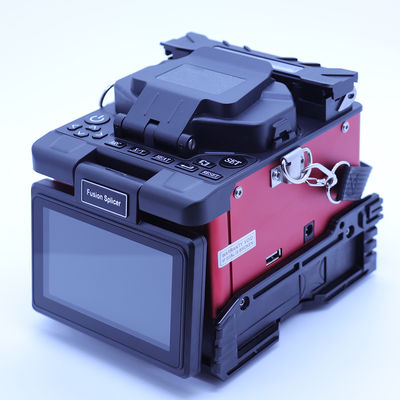 Fibra óptica Fusão Splicer Fibra Óptica Equipamento Fibra Fusão Splicing Machine 4 Motor