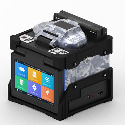 Fiber Fusion Splicing Machine Optical Fiber Fusion Splicer Fiber Optic Equipment 6 Motor