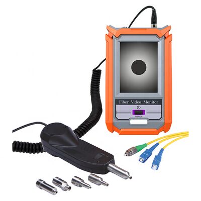 Kit de Ferramentas de Limpeza de Face Final de Fibra Óptica Profissional FONGKO Conjunto de Inspeção de Fibra Óptica para Telecomunicações