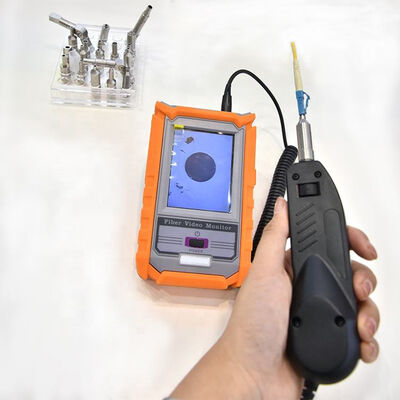 Kit de Ferramentas de Limpeza de Face Final de Fibra Óptica Profissional FONGKO Conjunto de Inspeção de Fibra Óptica para Telecomunicações