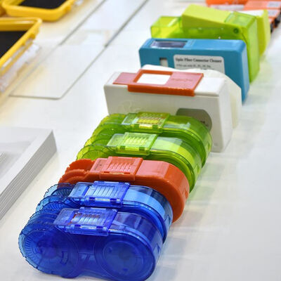 Limpeza de bobina de conector de fibra óptica  500+ Limpezas de fibra óptica