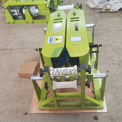 Guincho de tração de fibra óptica para puxar transportador de cabo de trator de cabo de fibra transportador de cabo inteligente