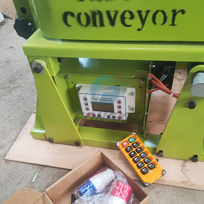 Guincho de tração de fibra óptica para puxar transportador de cabo de trator de cabo de fibra transportador de cabo inteligente
