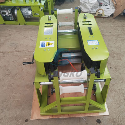Guincho de tração de fibra óptica para puxar transportador de cabo de trator de cabo de fibra transportador de cabo inteligente