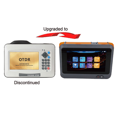 FHO3100 OTDR 1310/1550nm Fibra Óptica OTDR Táctil VFL OLS OPM Mapa de Eventos Ethernet OTDR