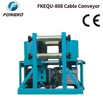 FONGKO FKEQU-808 Máquina Portátil de Transporte de Cabos de Alta Resistência para Instalação de Cabos em Construção
