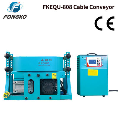 FONGKO FKEQU-808 Máquina Portátil de Transporte de Cabos de Alta Resistência para Instalação de Cabos em Construção