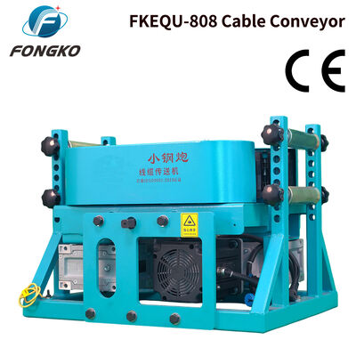 FONGKO FKEQU-808 Máquina Portátil de Transporte de Cabos de Alta Resistência para Instalação de Cabos em Construção