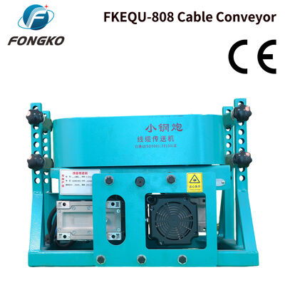 FONGKO FKEQU-808 Máquina Portátil de Transporte de Cabos de Alta Resistência para Instalação de Cabos em Construção