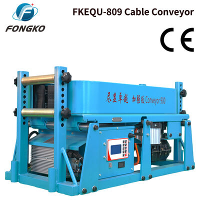 FONGKO FKEQU-809 Máquina de Puxar Cabos com Regulação de Velocidade Contínua e Ligação Multiunidades