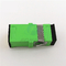 Auto verde preto Shell Singlemode Fiber Optic Adapters da palavra simples do SC do adaptador do obturador SC/APC